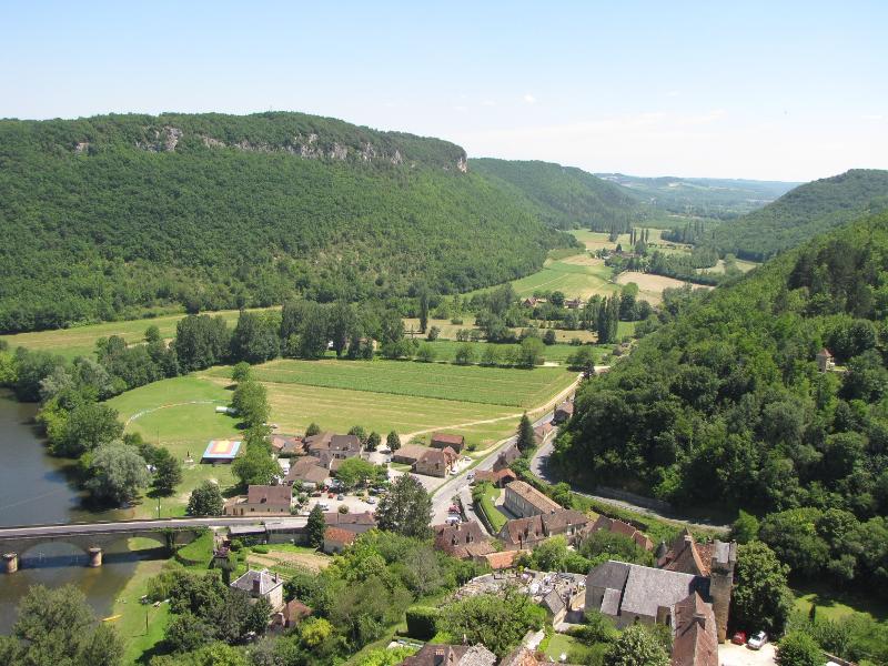 River valley in central France
